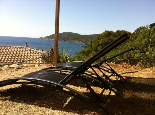 RC d'un Cabanon ecologique ile du levant Naturiste reservable du samedi au samedi in Port-Cros