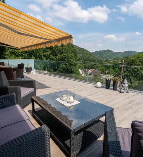 Ferienhaus Burgblick in 許特根瓦爾德