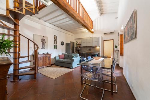 A Casa Signoria, in the city heart, Florencie