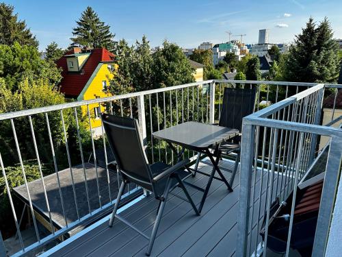 Erkély/terasz, AJO Apartments - Vetmed - Self-Check-in in 21. Floridsdorf