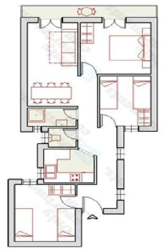 Three-Bedroom Apartment image 10