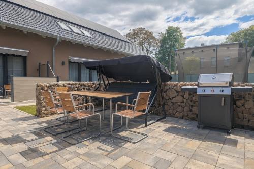 Luckau Maisonette Fewo's Schlabendorf am See 4-Star Guesthouse lobby