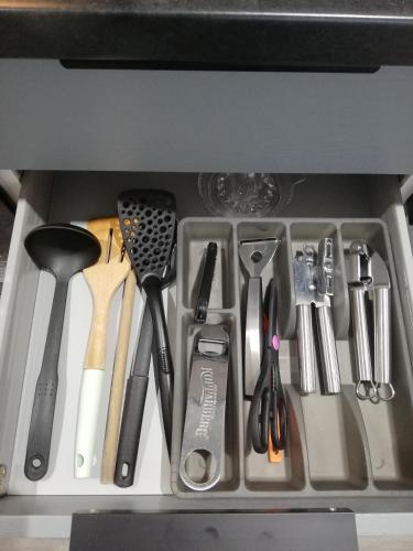 廚房, Kirkcaldy High Street Modern studio in 柯科迪中央