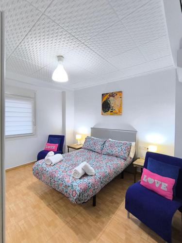 Valencia Central Apartment two bedrooms for Rent from more than 10 days, Valencia (Foto 9)