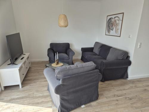 Storchennest, FeWo auf Resthof am NOK, mit Sauna in Steenfeld, Deutschland
