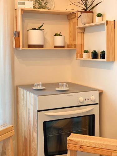 Dapur, KULDIGA CENTRE wooden apartment in Kuldiga