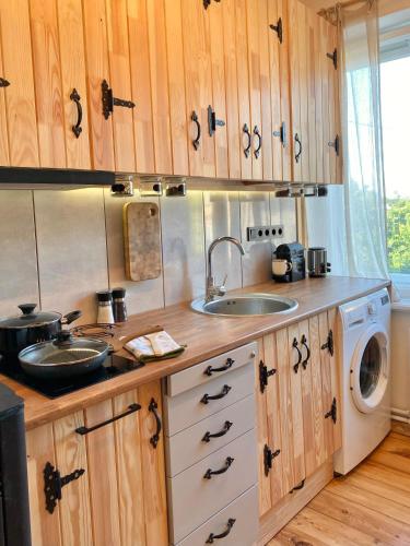Fasilitas, KULDIGA CENTRE wooden apartment in Kuldiga