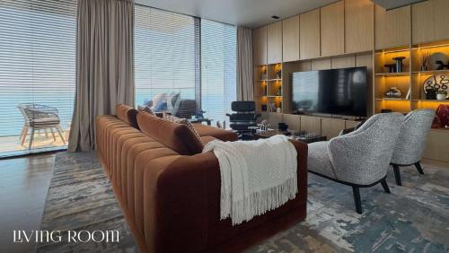 Luxury 4BR Apartment Bluewaters Residences Full Sea View, Dubaj (zdjęcie 3)
