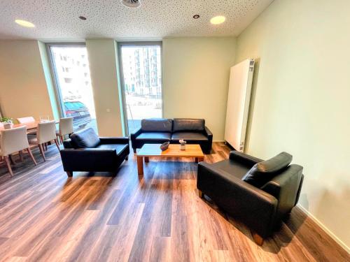 ห้องส่วนกลางสำหรับนั่งเล่น/ดูทีวี, ARISER - Luzern Kriens Business Suites in เมสเซอ