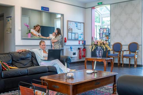 大厅, 古利亚翁弗勒尔埃特尔塔酒店 (Residence Goelia Les Portes d'Etretat) in 曼尼克维尔