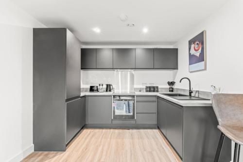 Stylish 2-Bed Apartment in City Centre, Free Parking & Wi-Fi, Perfect for Families of 4, Liverpool (fotografie 2)