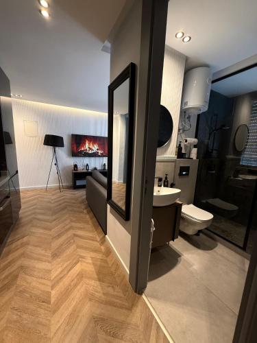 Central Luxury Apartment with Fast Fiber WiFi, Terrace & Free Parking in Casablanca Close To KFC MCDO & School Group La Résidence Boulevard 2 Mars, Casablanca (fotografie 6)