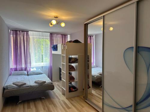 Jelgava Center Apartment with a View and Balcony in Jelgava