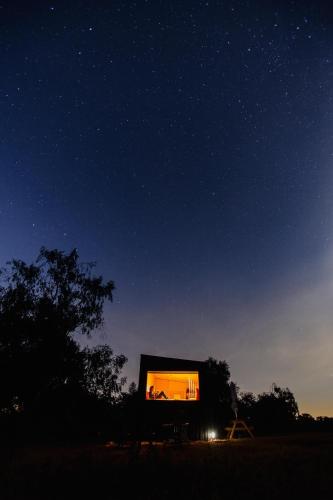 A szálláshely kívülről, Sirius in Willington (Cheshire)