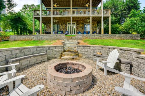 Badin Lake Cabin with Dock and 2-Story Boat Slip! - image 11