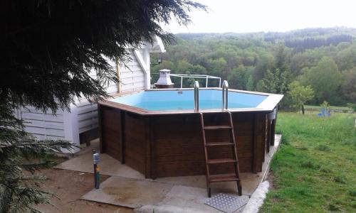 Swimming pool, TIPI d'ANAIS in Glandon