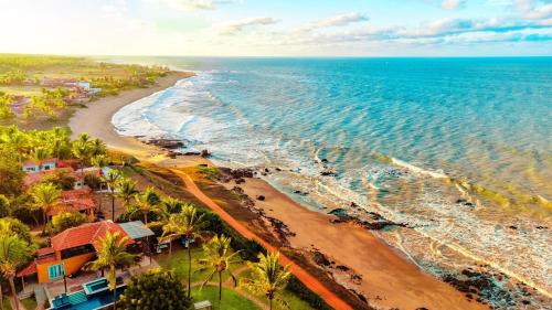 Skats, São Miguel do Gostoso RN Casa em Condomínio Piscina Churrasqueira privativas frente ao Mar (Sao Miguel do Gostoso RN Casa em Condominio Piscina Churrasqueira privativas frente ao Mar) in Tourosa