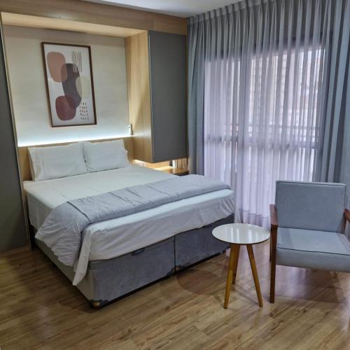 Studio Completo Cama Queen a 140m do Metro Alto do Ipiranga, Сан-Паулу