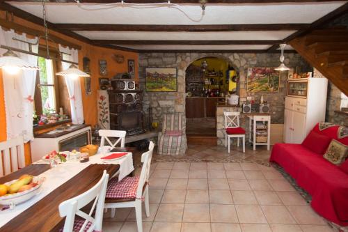 Viesnīcas āriene, Rozina Vacation House in Pliskovica