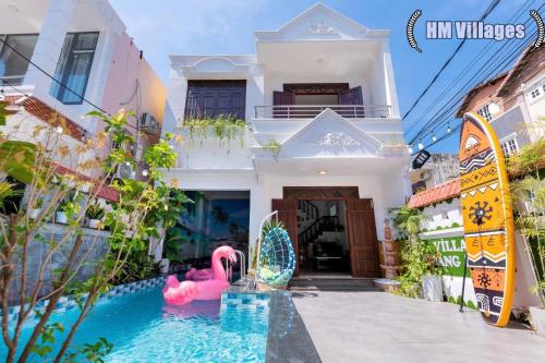 Biệt Thự Thoáng Mát Hồ Bơi Hồng Hạc và Sub Free Bãi Sau
