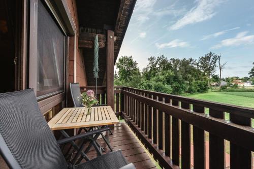 Erkély/terasz, Appartementhaus Michl in Riedenburg