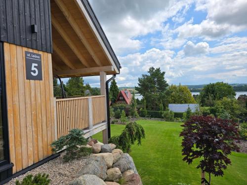 Czôrny Dąb - nowoczesny dom wakacyjny na Kaszubach, jacuzzi, sauna, bilard