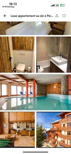 Appartement T3 - ski aux pieds - cœur de station in Peisey-Nancroix
