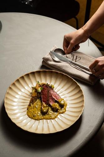 餐廳, Boutique Hotel Annamaes, Maastricht-Hoge Kempen in 拉娜肯