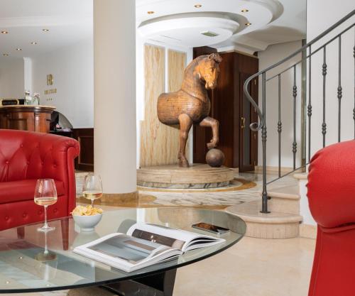 Vestíbulo, Hotel Donatello in Padova City Center