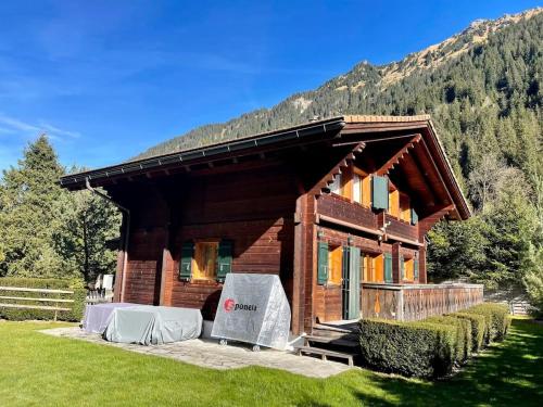 Charming Chalet With Splendid Views Near Gstaad in Lauenen Bei Gstaad