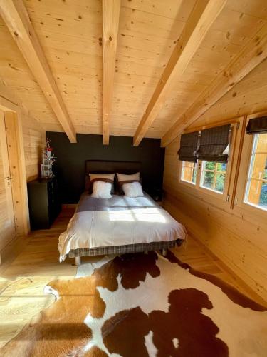 Charming Chalet With Splendid Views Near Gstaad in Lauenen Bei Gstaad