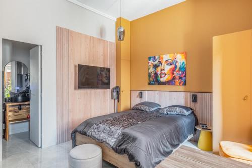 studio design climatise 1,2 km von Hector Malot entfernt