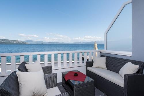 Balkons/terase, Apartments Poseidon in Sreser