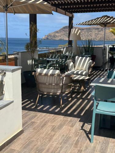 Essen und Erfrischungen, Hotel Por Do Sol in Tarrafal