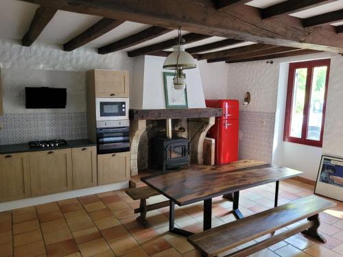 Létesítmények, Maison Jean-Du-Feu au calme à Jenduffe (Maison Jean-Du-Feu au calme a Jenduffe) in Saint-Martin-De-Gurson