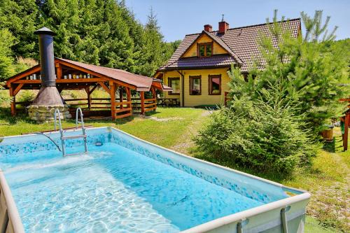 Solna Chata-dom na wyłączność Grota solna, balia, sauna, basen
