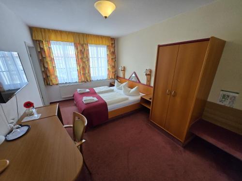 1 double bed