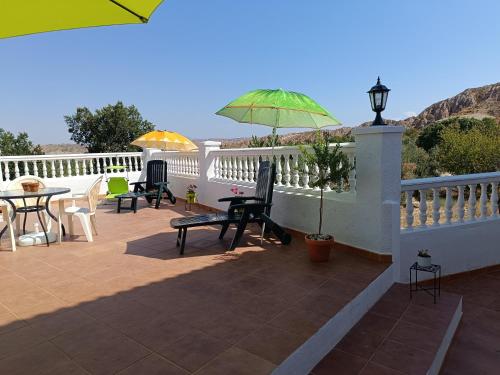 The terraces in Freila