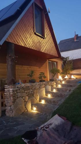 Chata u Rybníka (Chata u Rybnika) in Nove Veseli