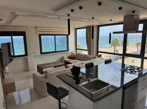 New 2025, Front beach flat, Newly renovated, Oued Laou