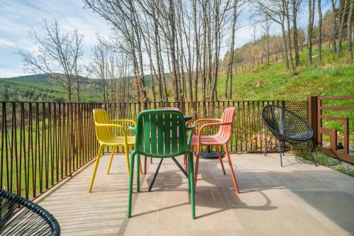 Erkély/terasz, Apartamentos Cubicos in Bronchales