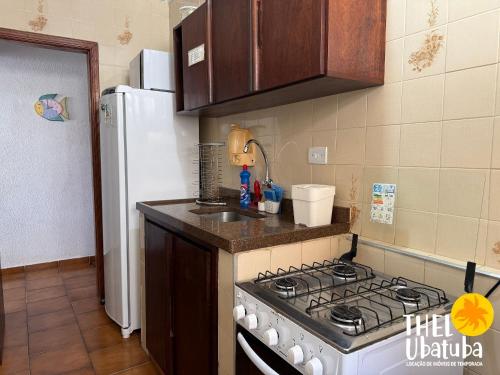 Aconchegante e econômico 1 dorm. roupa de cama pertinho da Praia Grande de Ubatuba (Aconchegante e economico 1 dorm. roupa de cama pertinho da Praia Grande de Ubatuba) in Praia Grande