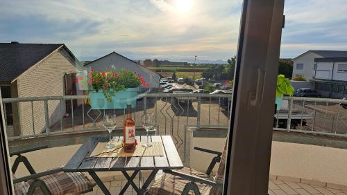 Erkély/terasz, Ferienwohnung Vogesenblick in Endingen am Kaiserstuhl
