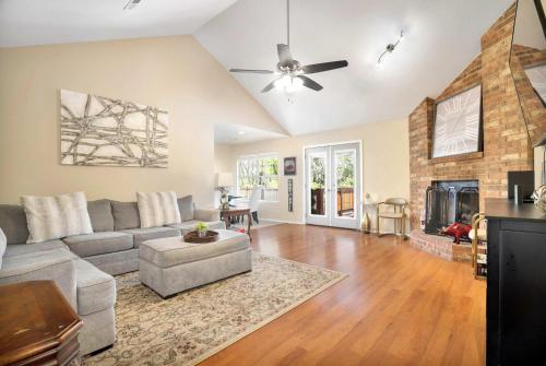 Relaxing Backyard with Fire Pit and Near Parks, Fayetteville