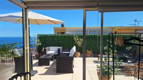 Abbaye de Roseland le Lara chambre double avec roof top vue mer, Nice (photo 11)