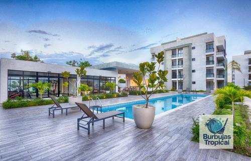 المنظر الخارجي, 3 Bdr Apt in La Romana - Full Kitchen - Pool - Gym - Security in La Caña