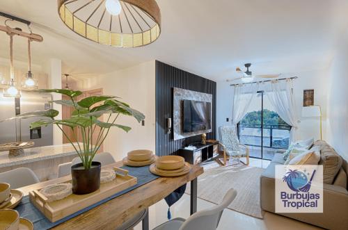 3 Bdr Apt in La Romana - Full Kitchen - Pool - Gym - Security in La Caña