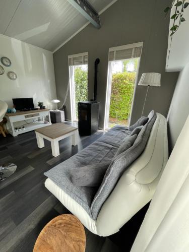 Chalet op Camping in het Drents Friese Wold in Wateren