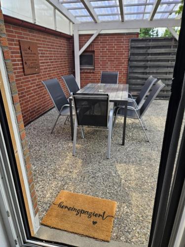 Erkély/terasz, Ferienwohnung K3 in Hambuhren