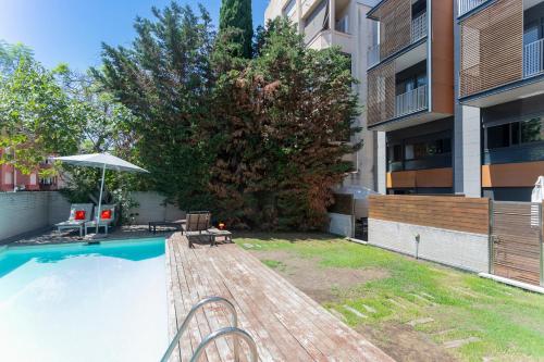 Apartment Barcelona Rentals - Swimming Pool with Terrace, Barcelona (fotografie 4)
